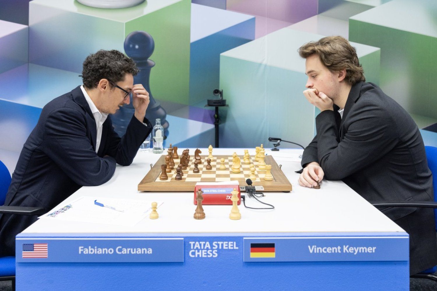 Tata Steel Chess R8: Wei and Caruana prevail in lengthy struggles ...