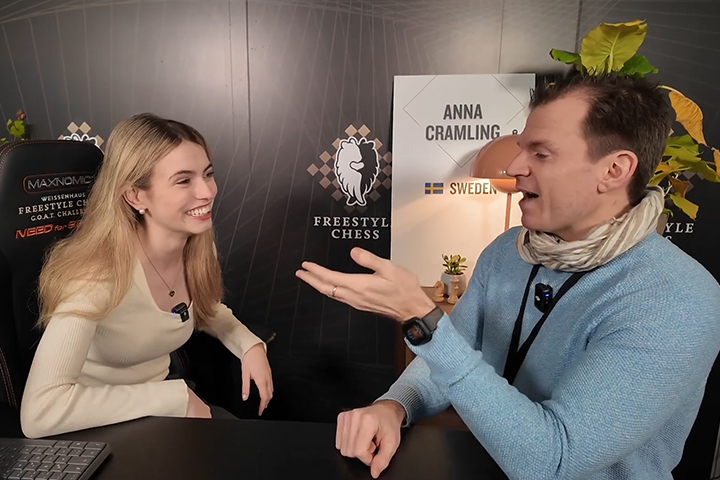 "Maybe Freestyle Chess is my next calling!" - An interview with Anna Cramling