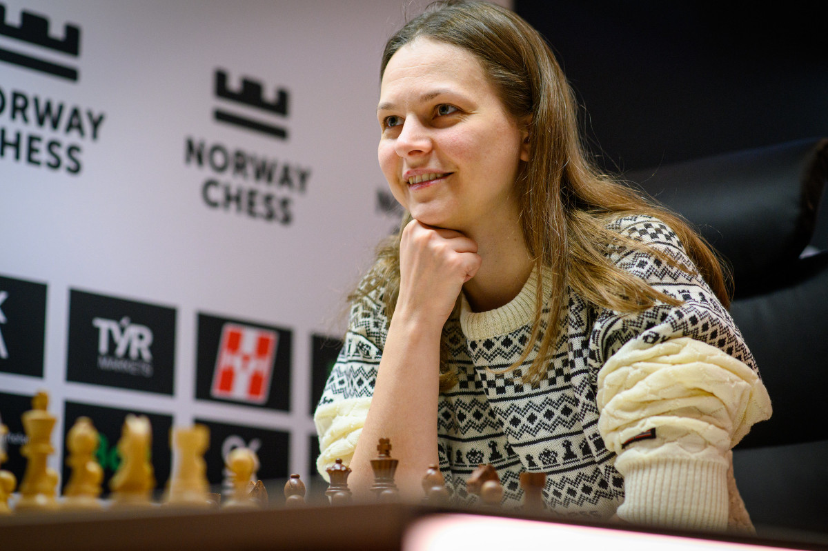 Norway Chess Women: Muzychuk catches Humpy in the lead | ChessBase