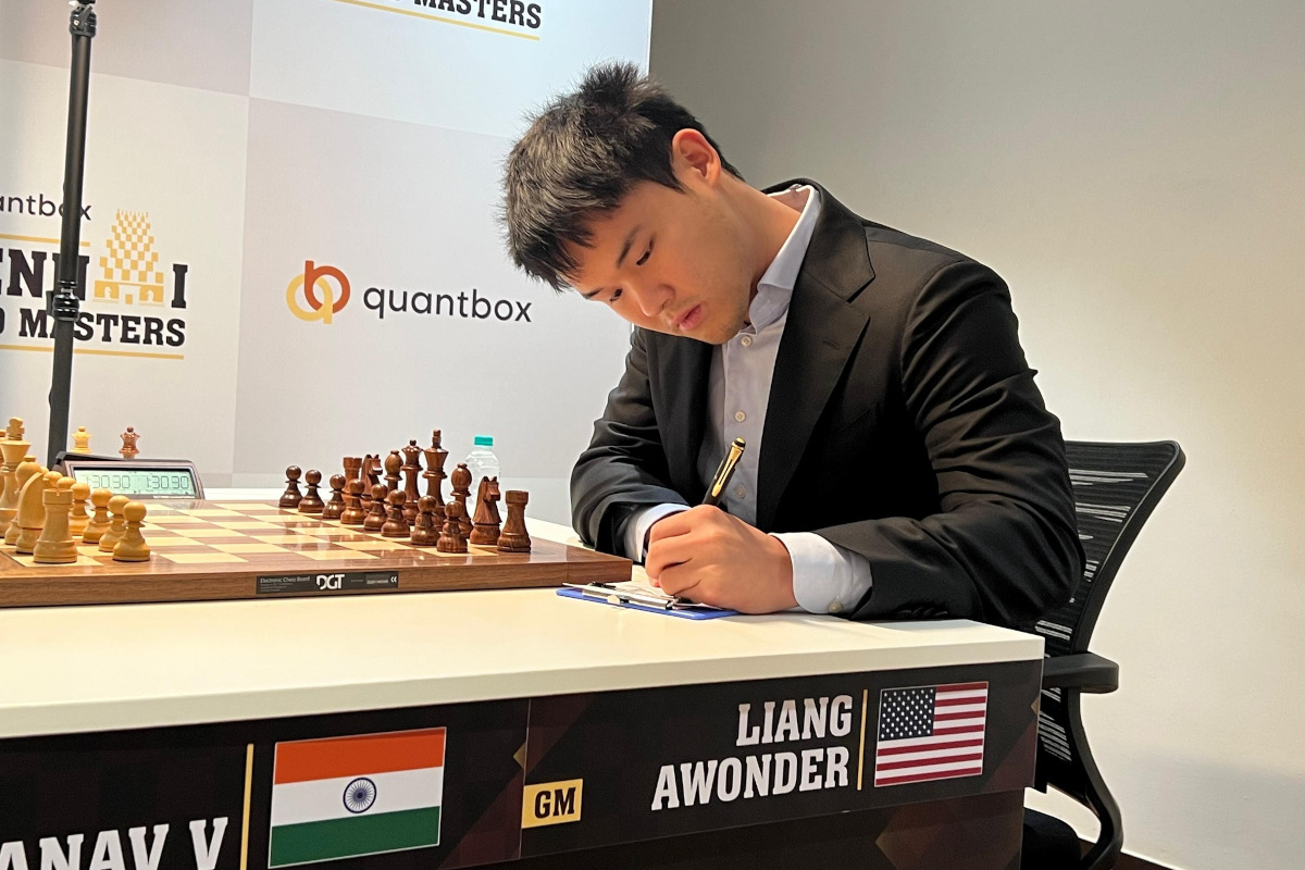 Chennai GMs: Liang scores, joins Arjun in second place
