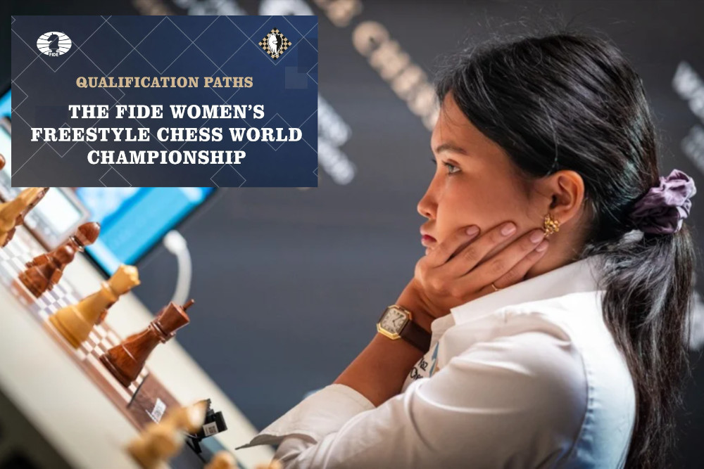 Caminhos de qualificação para o Campeonato Mundial Feminino de Xadrez Freestyle da FIDE