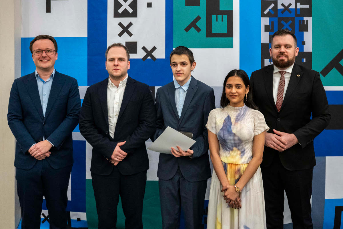 Vaclav Finek celebra vitória no Prague Challengers