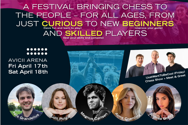 Sweden's biggest chess event ever