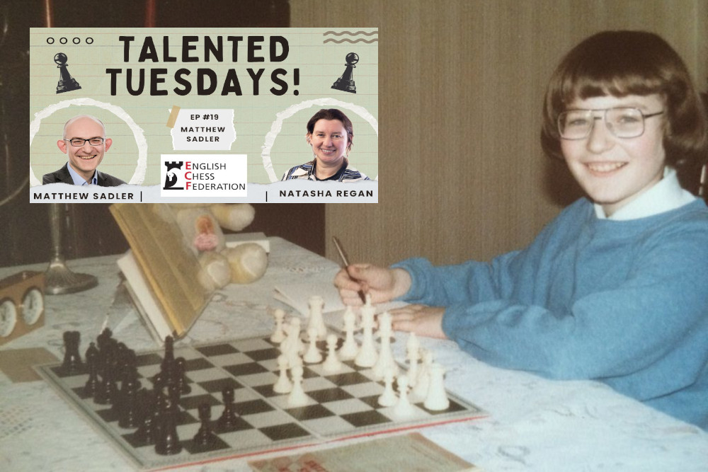 GM Matthew Sadler, autor e mestre de xadrez em reflexão sobre sua carreira e estilo de jogo.