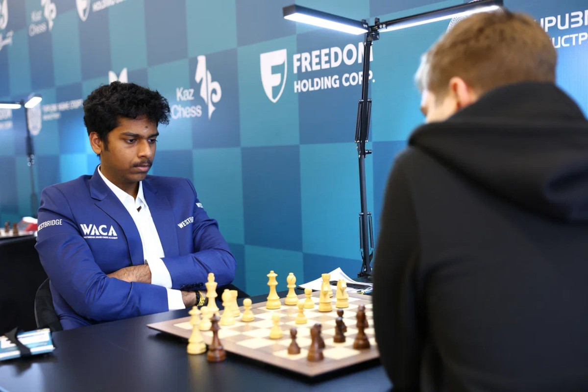 Pranav Venkatesh dominates KazChess Masters, obtains 2795 TPR