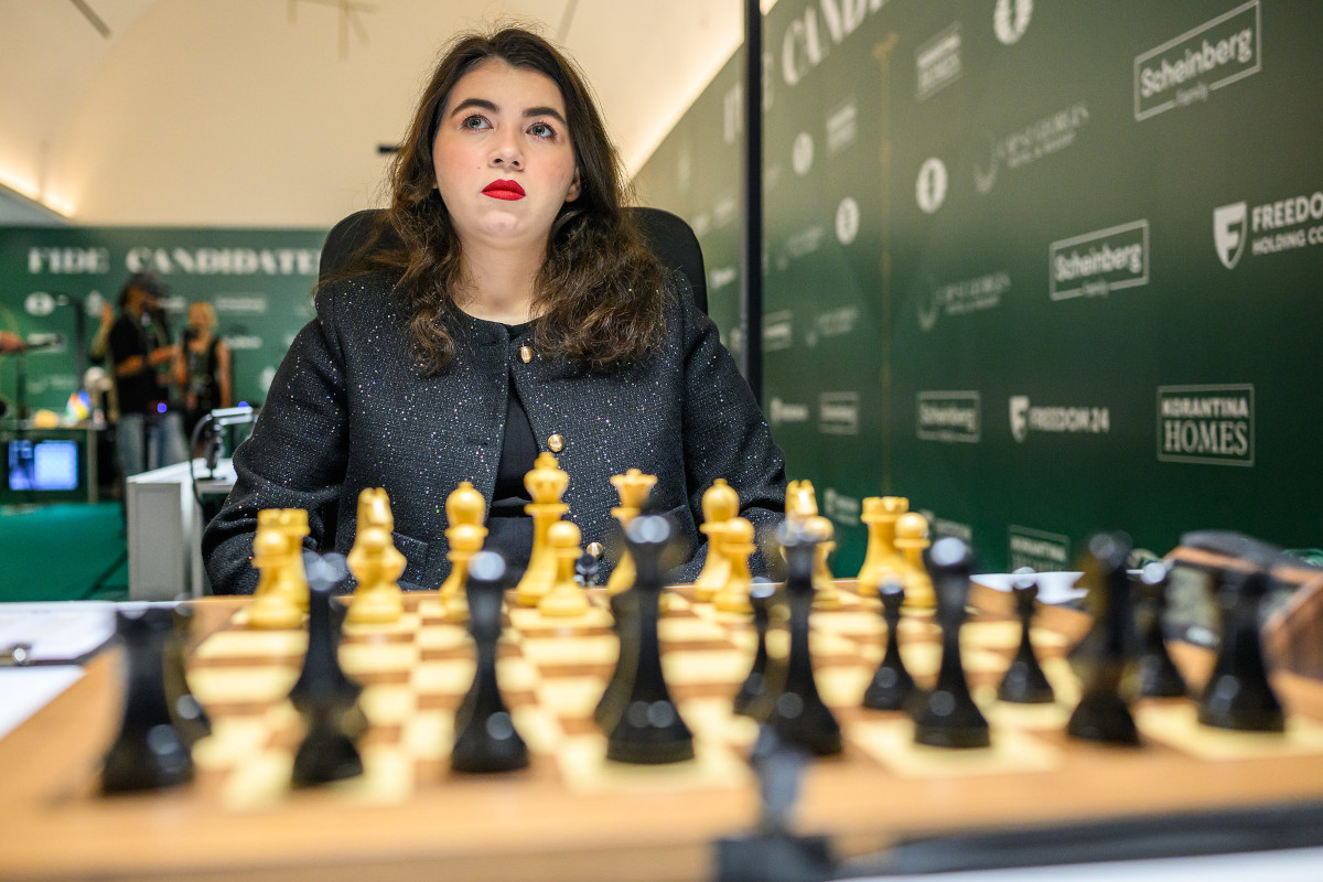 Women's Candidates R1: Four draws, Zhu and Goryachkina miss big chances