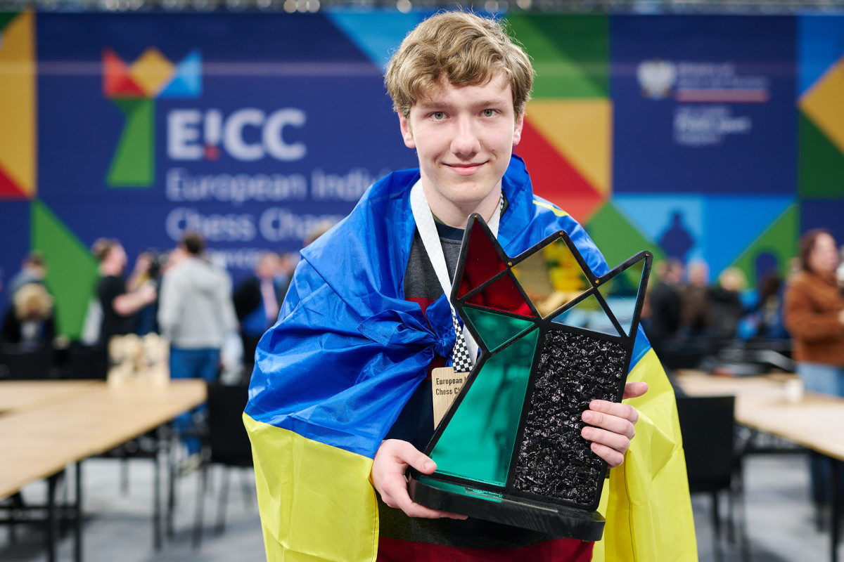 Ukrainian IM Roman Dehtiarov stunningly becomes European champion in Katowice