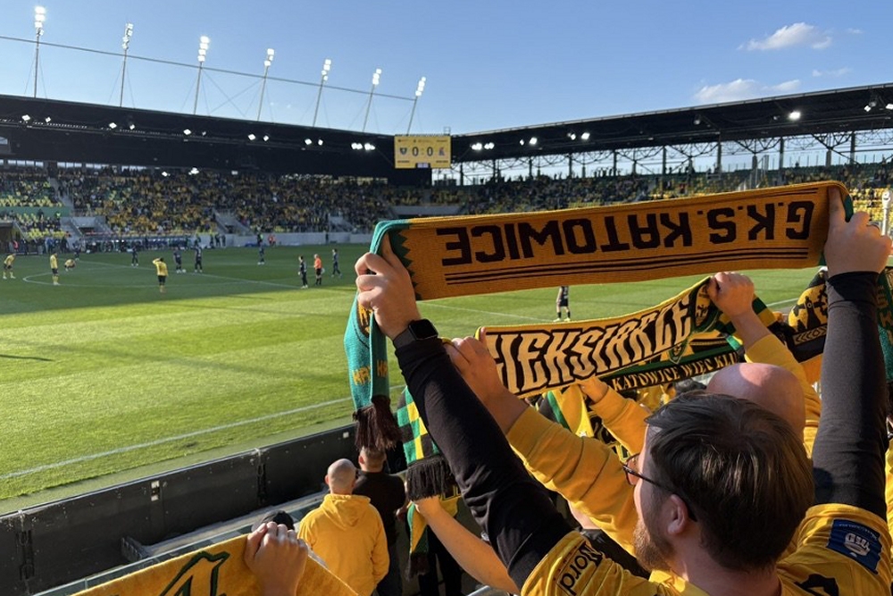 A football-like atmosphere at the European Championship in Katowice