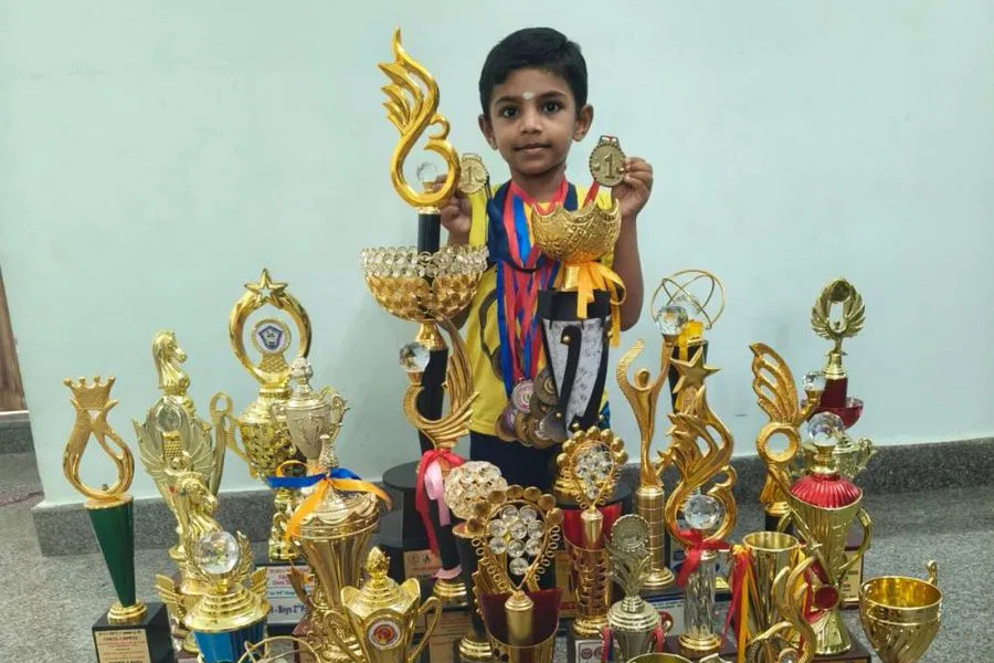 Chess news — 8-year-old Tamizh Amudhan defeats Vincent Keymer: Against all odds