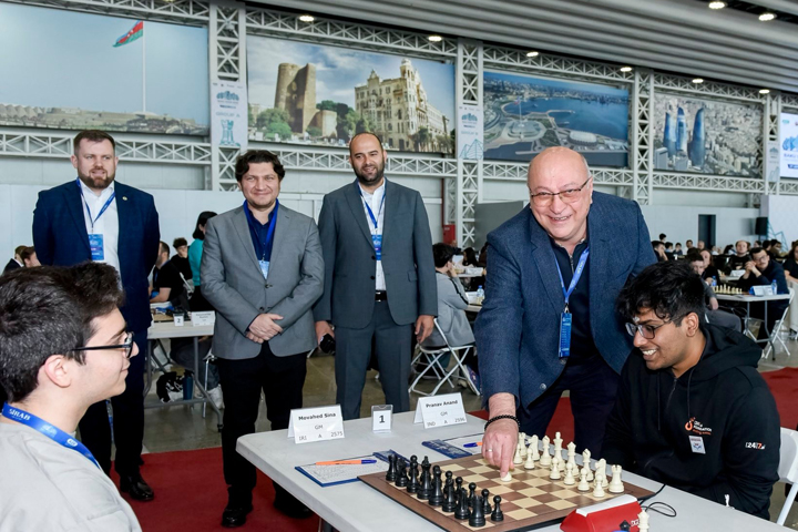 Chess news — 15-year old Sina Movahed wins strong Baku Open