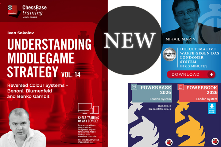 Chess news — Review: New releases in April!