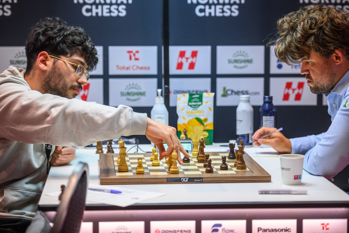 Chess news — Norway Chess: Firouzja obtains first-ever classical win over Carlsen