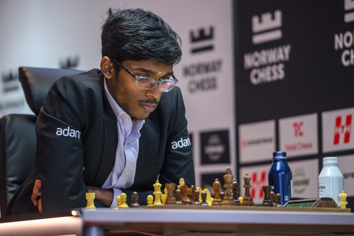 Chess news — Norway Chess: Pragg beats Carlsen in wild encounter