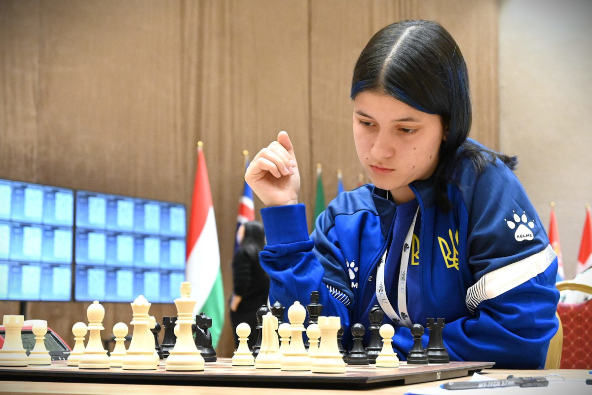 Chess news — Batumi: 15-year-old WFM Anastasiia Hnatyshyn leads with perfect 5/5