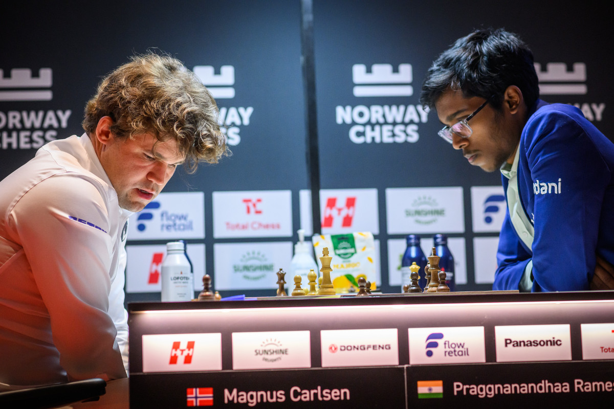 Chess news — Norway Chess: Pragg and Firouzja grab classical wins, over Carlsen and Gukesh