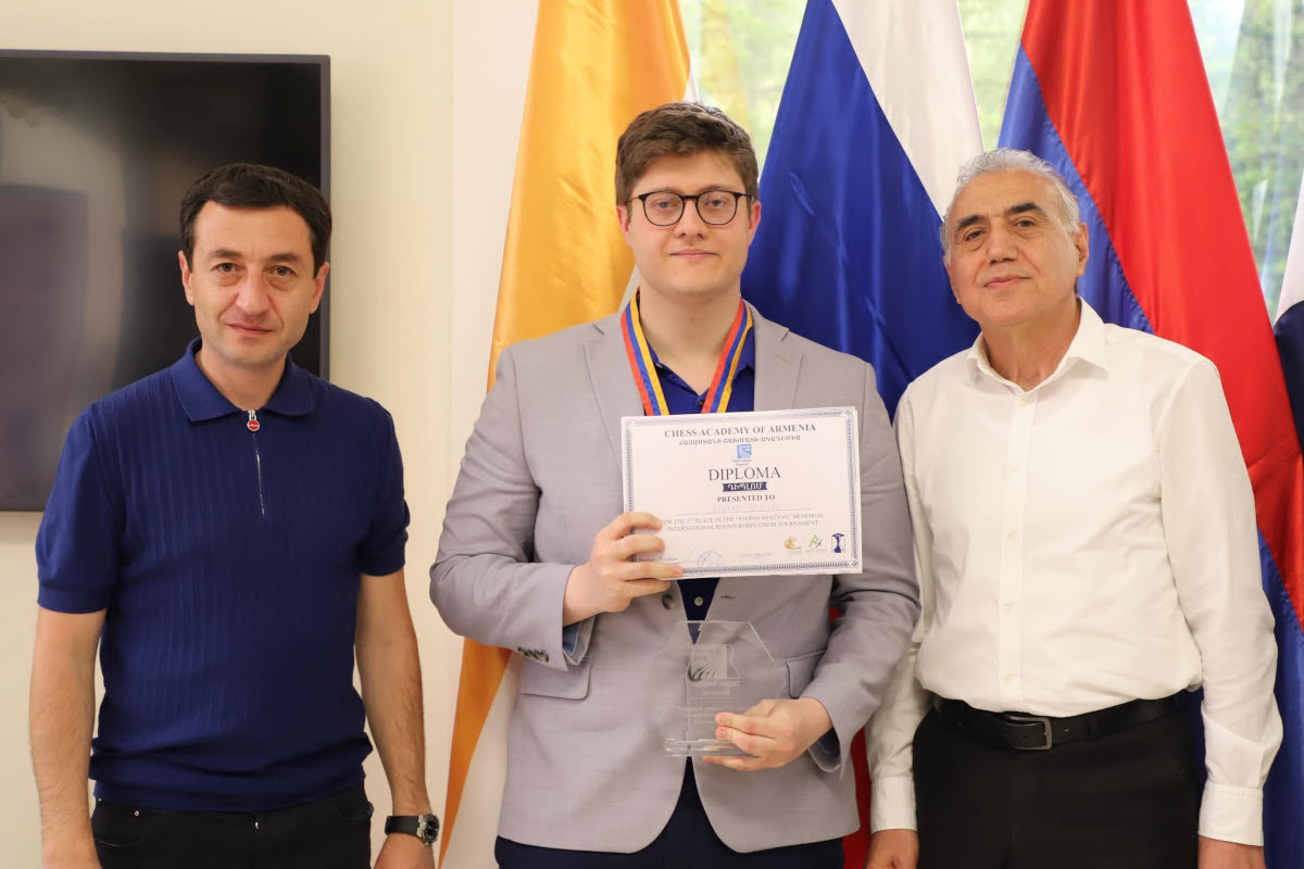 Chess news — Sam Sevian wins Stepan Avagyan Memorial after obtaining dramatic final-round victory