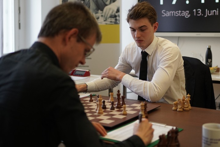Chess news — In Vienna: Felix Blohberger beats David Navara in six-game match