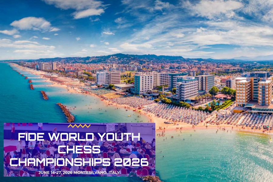 Chess news — World Youth Chess Championships kick off in Montesilvano