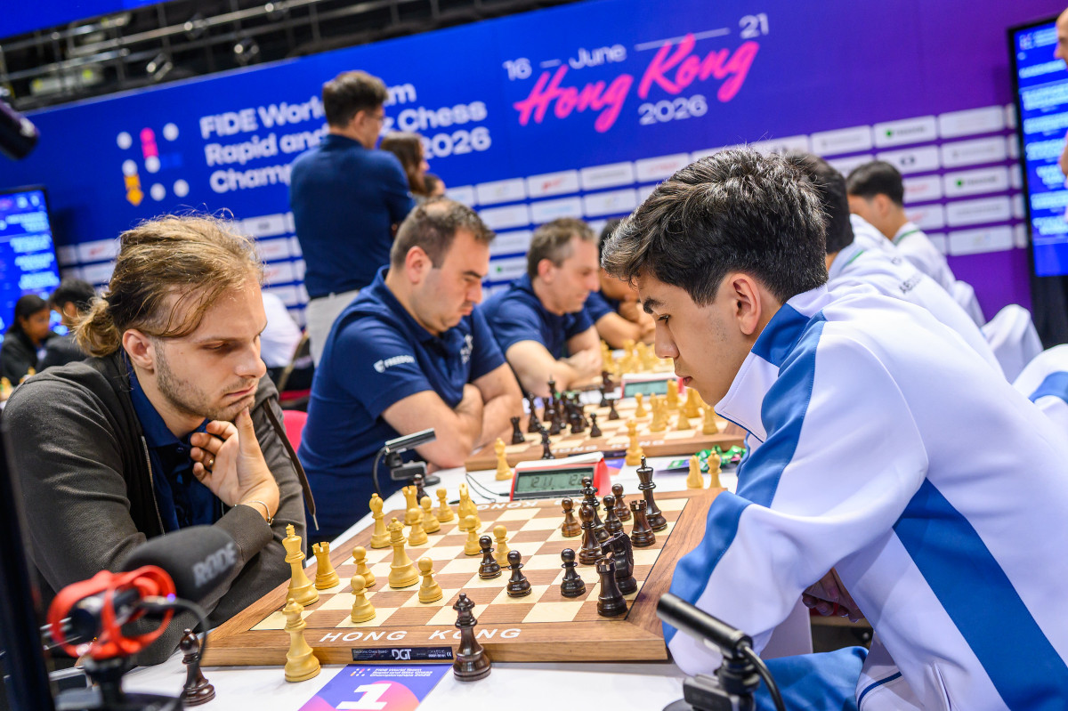 Chess news — Hong Kong: Kazchess and Dragon Chilling lead with perfect 8/8 scores