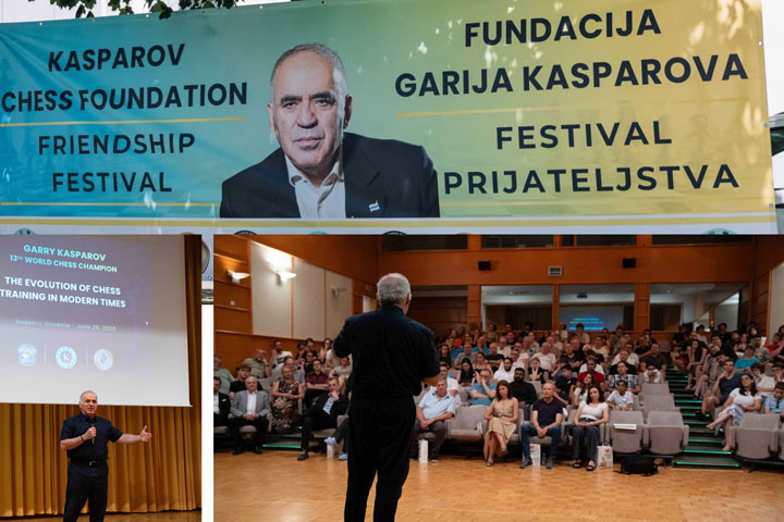 Chess news — Kasparov Day in Radenci