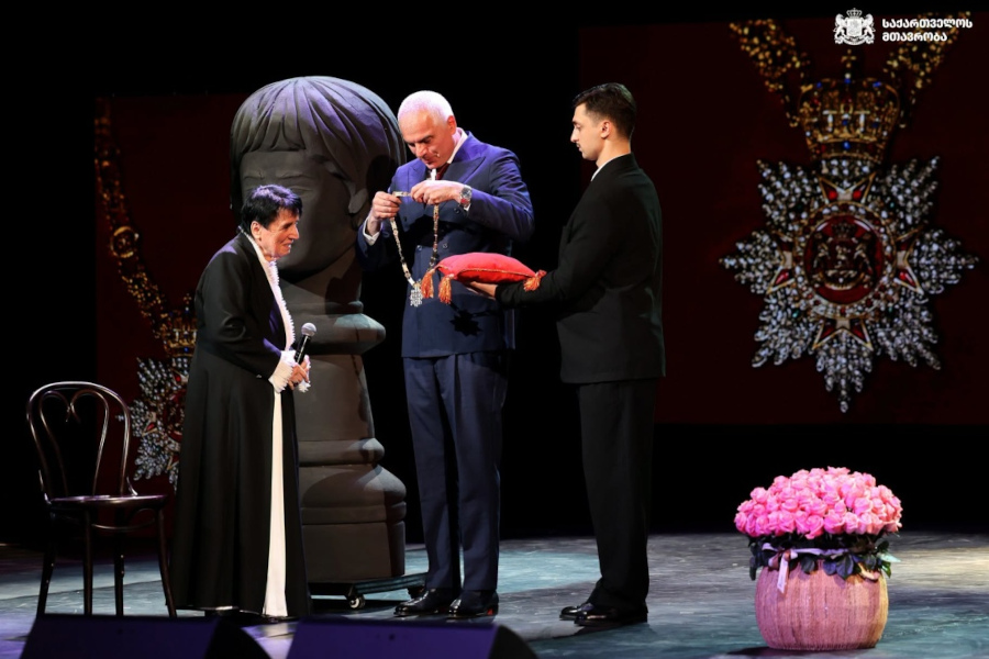 Chess news — Georgia honours Nona Gaprindashvili with highest national sports award
