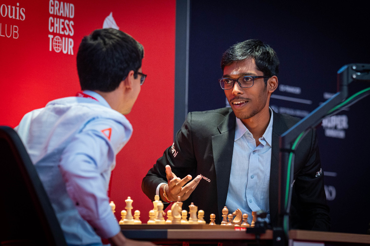 Chess news — Zagreb: Pragg wins three games in a row, catches Firouzja