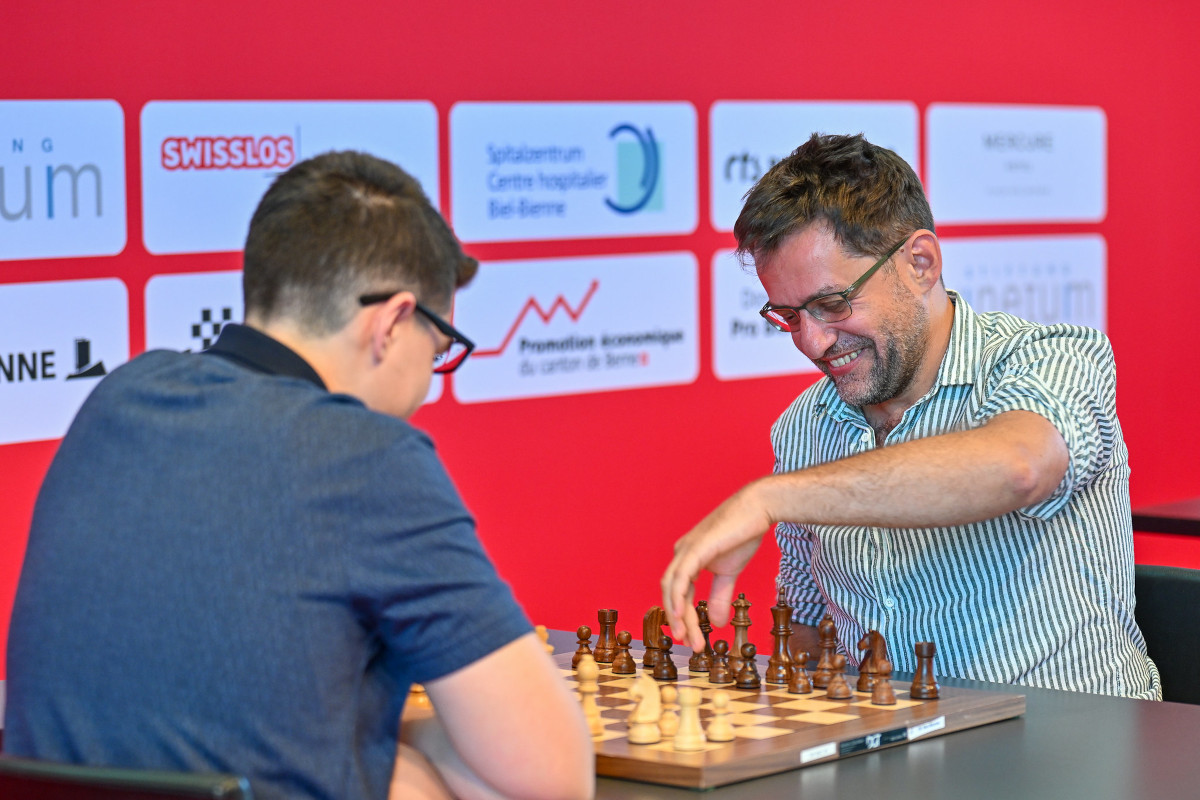 Chess news — Biel: Aronian and Finek outright winners in rapid segment