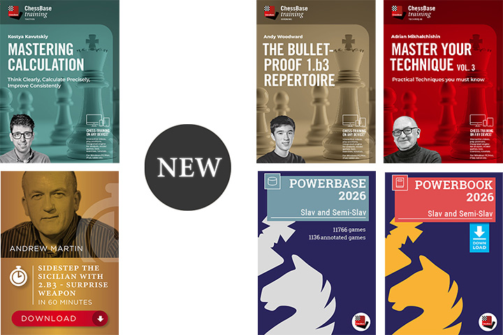 Chess news — Review: All new releases in June!