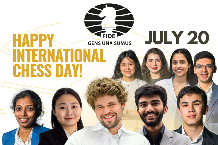 Chess news — International Chess Day 2026