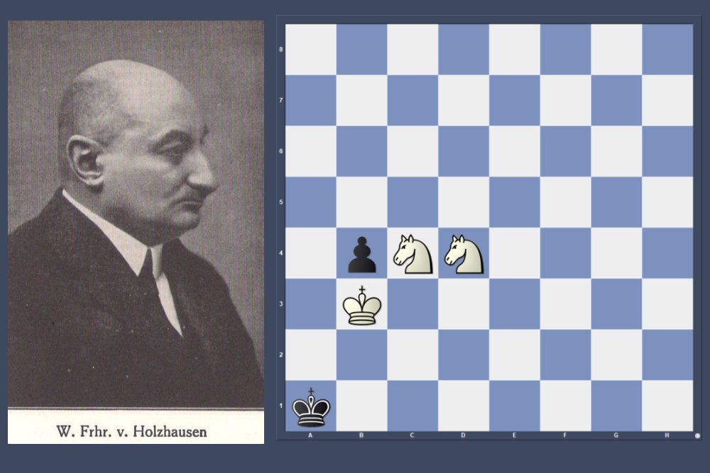 Chess news — Walther von Holzhausen: Military officer, chess problemist