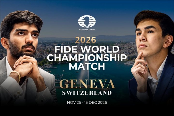 Geneva to host FIDE World Championship Match 2026
