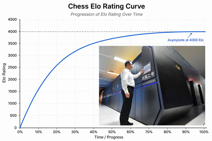 The Limits of Chess Engine Ratings: Will Elo 4000 Be Surpassed?