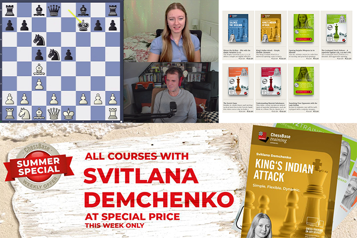 Svitlana Demchenko Offers Chess Training Courses
