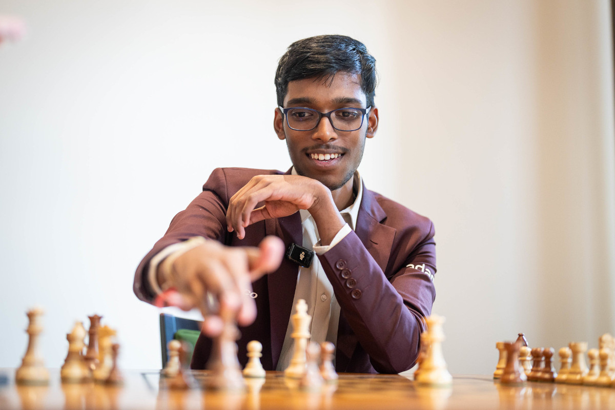 Praggnanandhaa Defeats Van Foreest at Sinquefield Cup