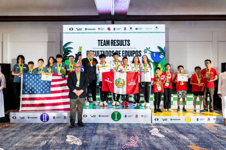Saco Oliveros de Lince Claims Victory at FIDE ISCF World Schools Championship