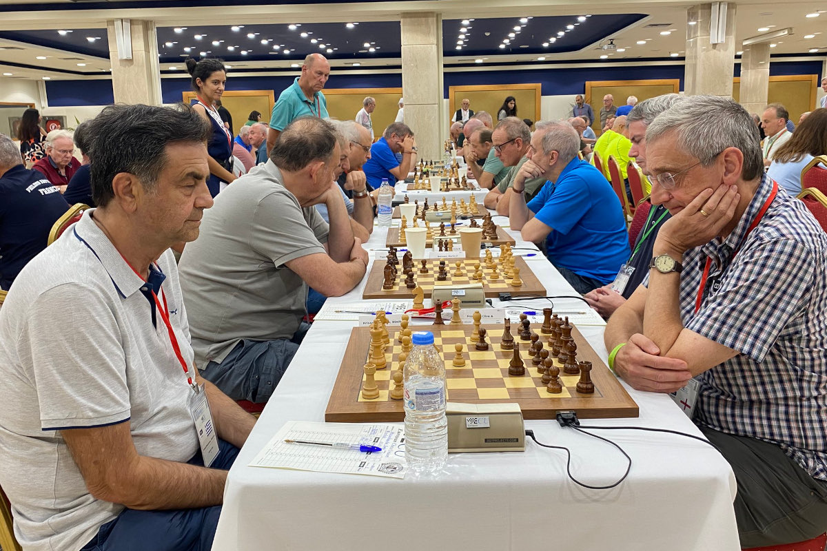 European Senior Team Chess Championships Update: England and Italy Lead 50+ Section