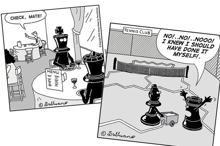 Exploring AI's Understanding of Chess Humor