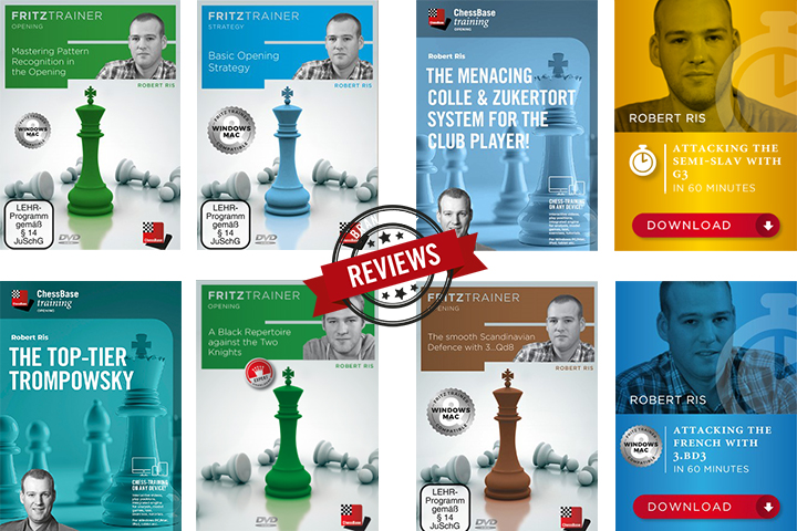 Chess news — Review: Robert Ris' FritzTrainers on openings, calculation and strategic thinking (Part 2)
