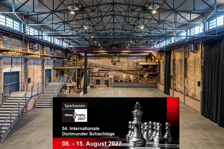 Dortmund Sparkassen Chess Trophy 2027 Set for New Venue