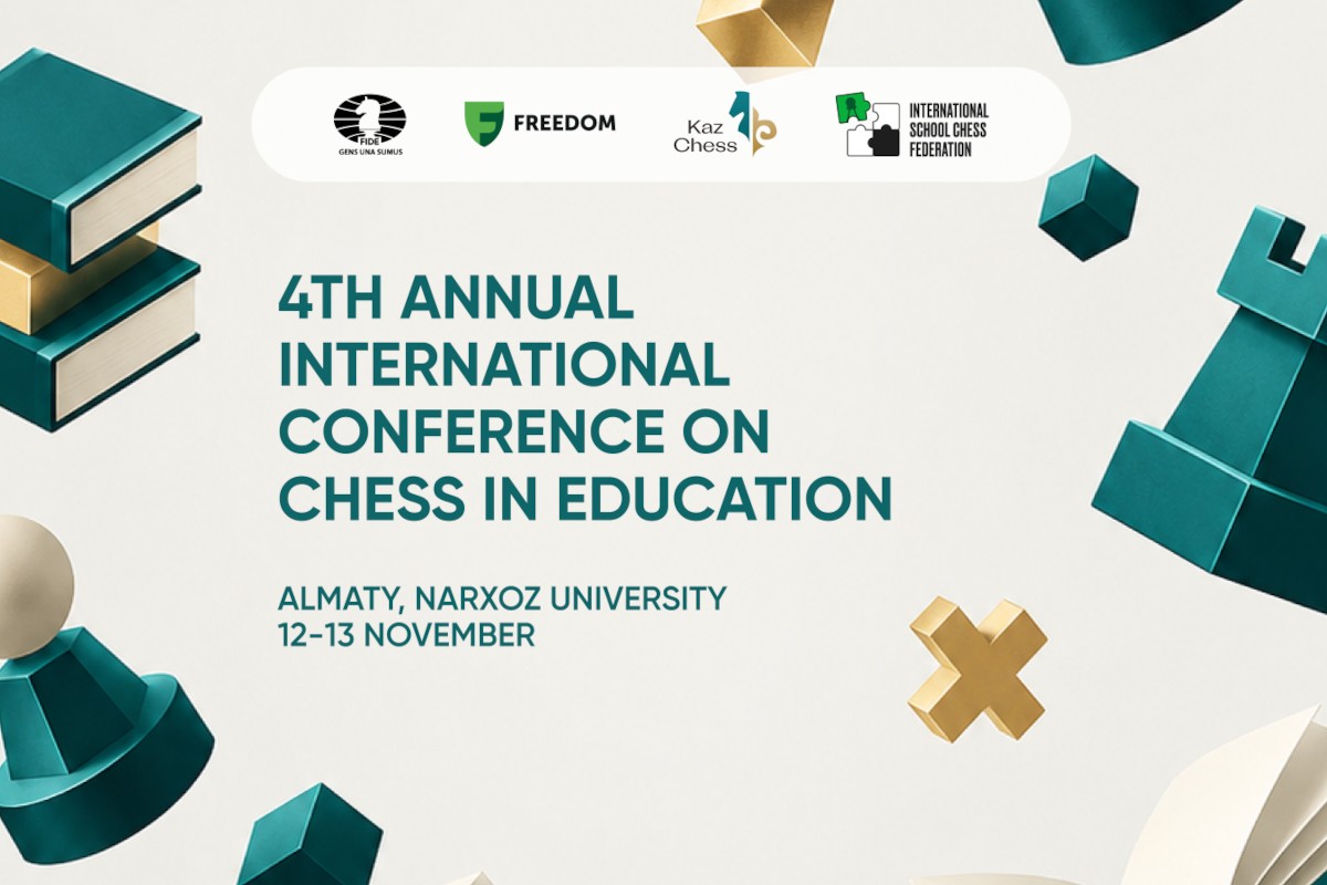 4th International Conference on Chess in Education Scheduled in Almaty