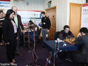Break free, Ivan Cheparinov vs Adhiban Baskaran
