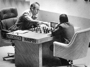 Le Anatoly Karpov has arrived. (I sure do hope he doesn't offer Mikhail a  draw and then beat him on time when it's declined.) : r/dogelore