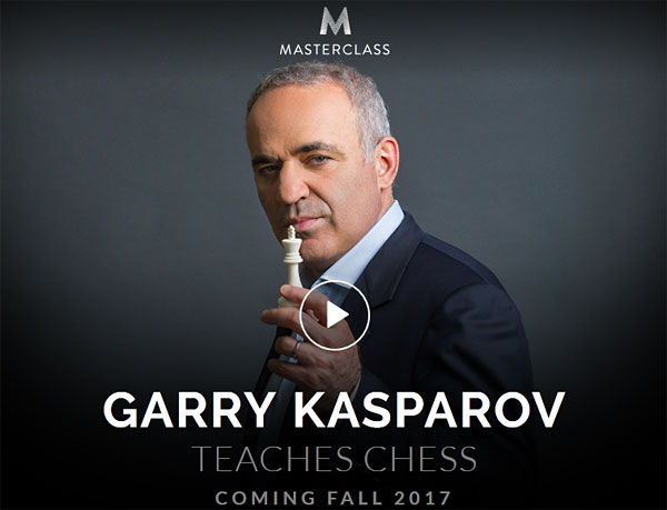 Garry Kasparov Teaches Chess