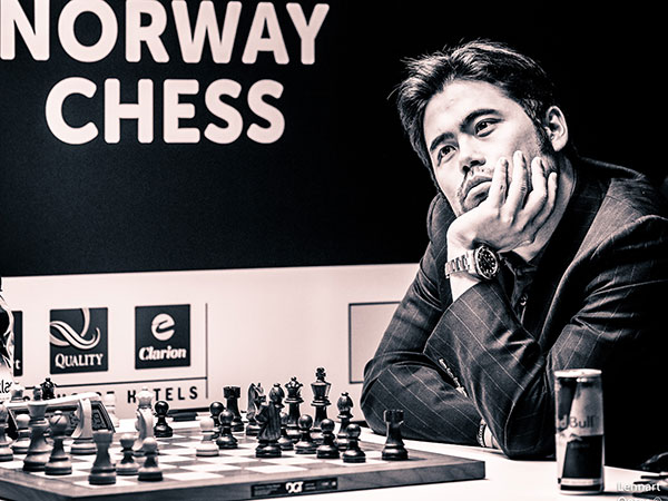 Rook Up A Pawn Endgame!!! Magnus Carlsen Vs Hikaru Nakamura - Blitz Chess  2017 Norway 