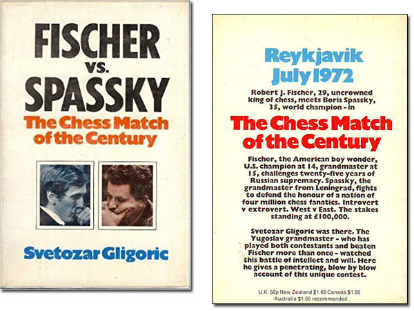 Boris Spassky Bobby Fischer First Edition Signed