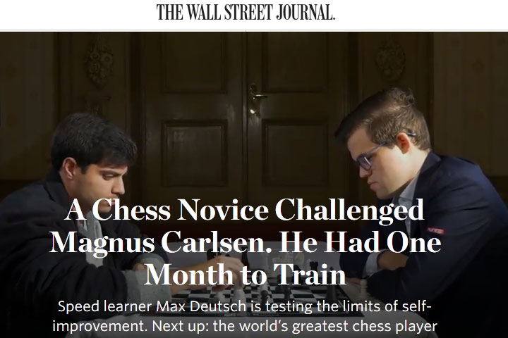 Magnus Carlsen's Win in Chess Championship Shows Powerful Role of Computers  - WSJ