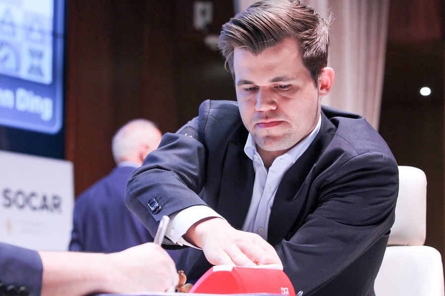 Carlsen Wins Shamkir Chess After Quick Draw With Ding 