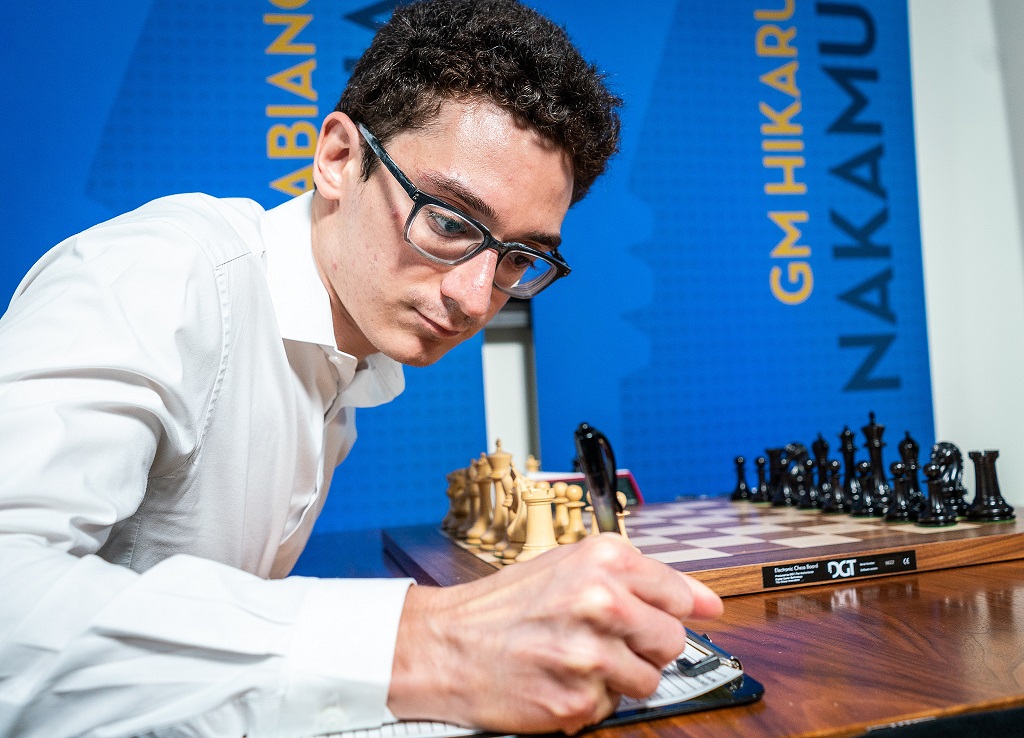 Sinquefield Cup Five leaders ChessBase