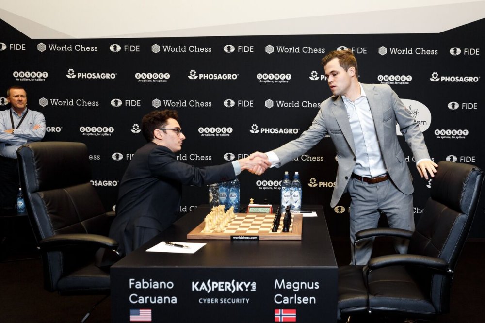 Confident Carlsen Equalizes Easily In FIDE World Chess Championship Game 7  