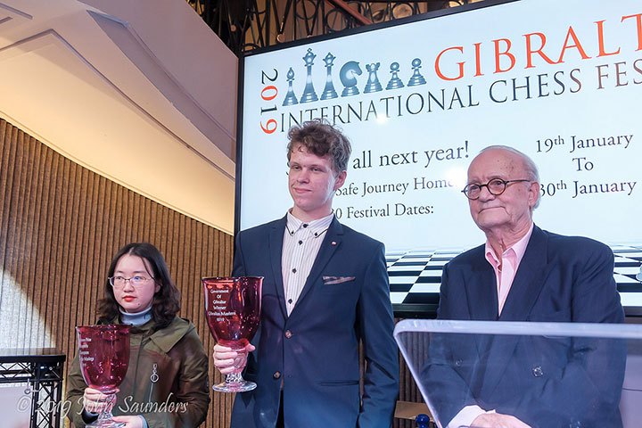 Lalith Babu upsets defending champion Cheparinov at Gibraltar Chess